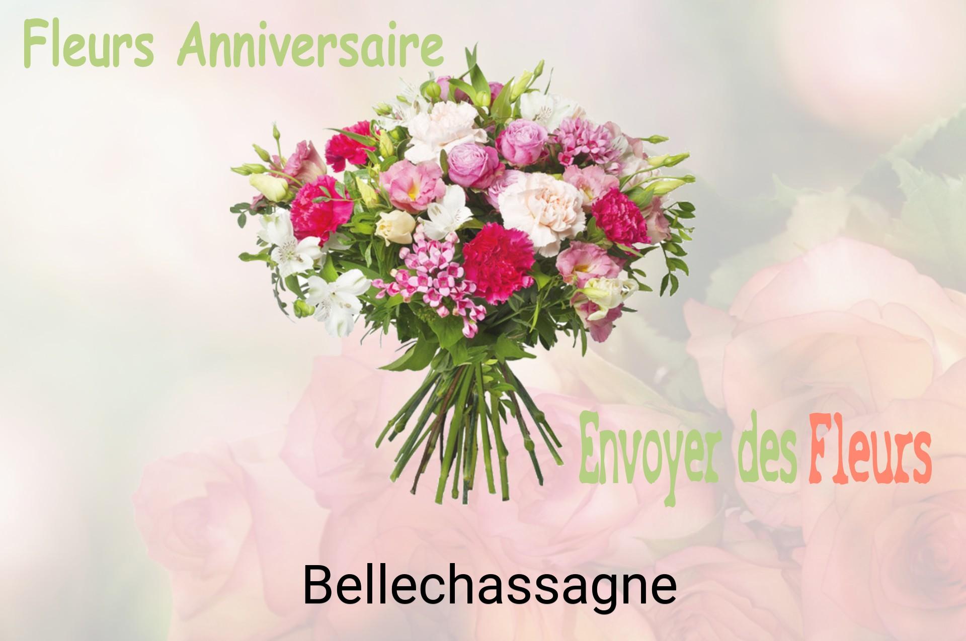 Bouquet de fleurs d’anniversaire livré à Bellechassagne